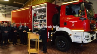 Rund 60 Gäste konnte Kreisbrandmeister Hans-Hermann Fehling beim Neujahrsempfang des Kreisfeuerwehrverbandes Verden begrüßen. Rund 60 Gäste konnte Kreisbrandmeister Hans-Hermann Fehling beim Neujahrsempfang des Kreisfeuerwehrverbandes Verden begrüßen.