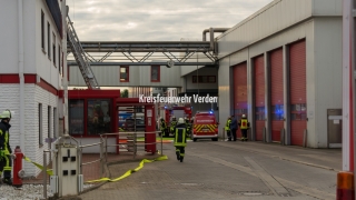 Einsatzkräfte vor Ort.