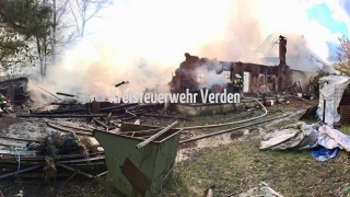 Einsatzstelle Posthausen.