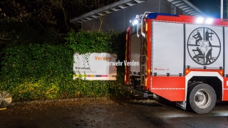 Einsatzkräfte an der Einsatzstelle.