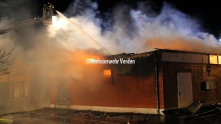 Lage kurz nach Beginn der Löscharbeiten.