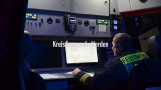 Blick in den ELW 1 der Samtgemeinde.