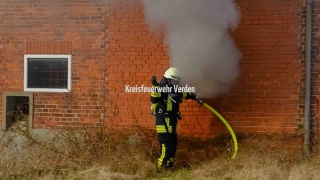 Der erste Löschangriff wurde von außen vorgenommen.