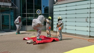 Einsatzstelle Bankfiliale
