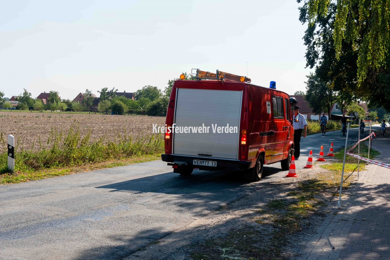 Geschicklichkeit und Können im Führen eines Einsatzfahrzeuges wurde im Modul B geprüft.