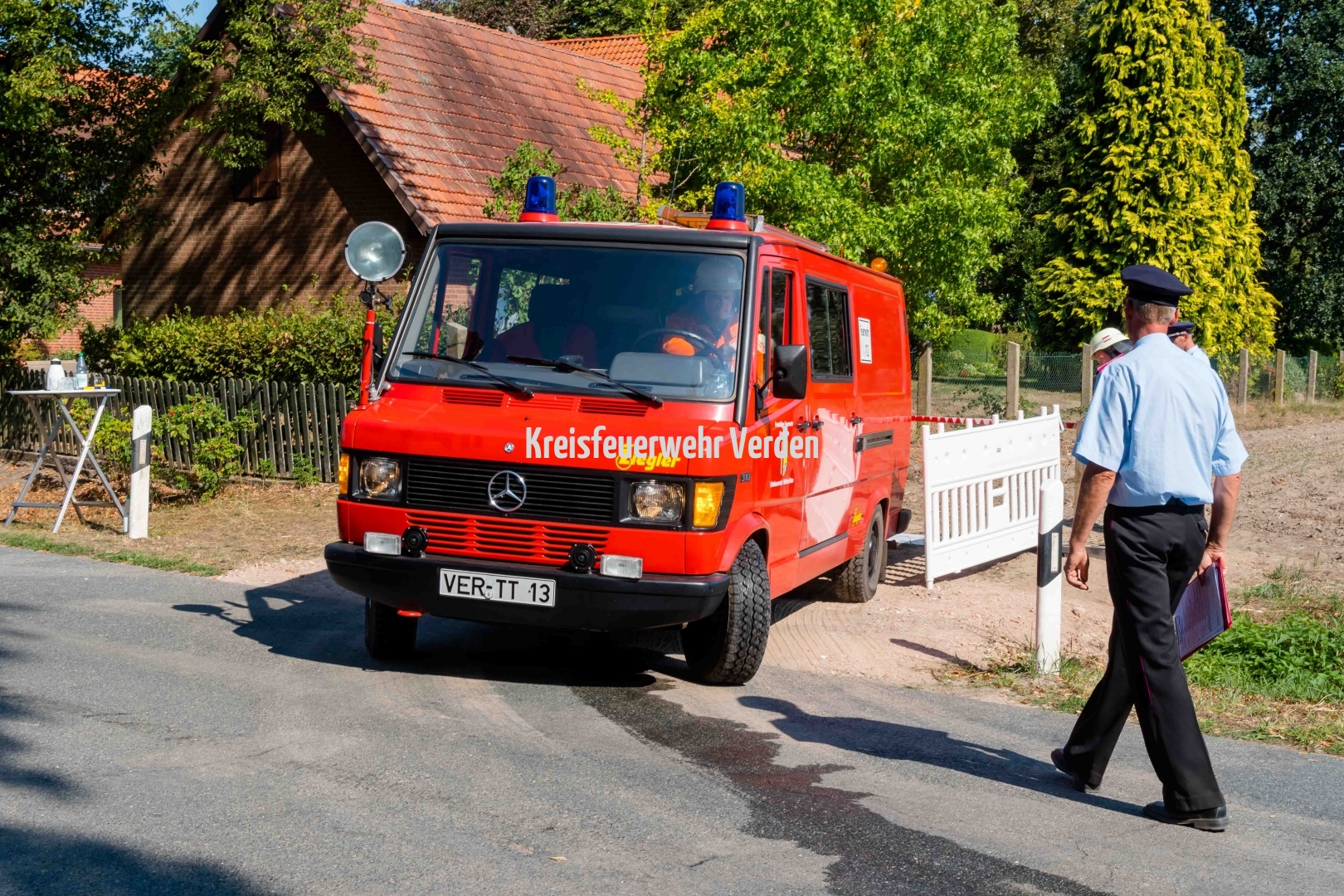 Geschicklichkeit und Können im Führen eines Einsatzfahrzeuges wurde im Modul B geprüft.