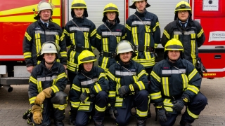 Gruppenfoto der Ausbildungsgruppe 3.