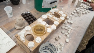 Impressionen vom Workshop "Basteln & Werken".