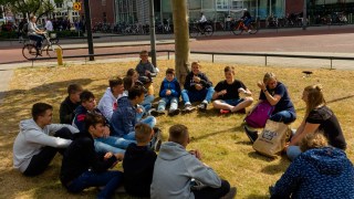 #WLSMBRG19 auf Stadtbummel in Enschede.