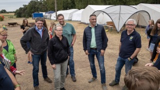 Besuch aus dem Landkreis Verden.