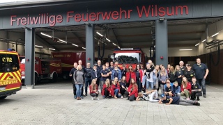 Besuch der Ortsfeuerwehr Wilsum.