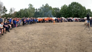 Abschlussabend des Kreiszeltlagers.