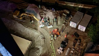 Übungsszenario am Freitagabend für den Fachzug Technische Hilfeleistung nach einem Tornado.