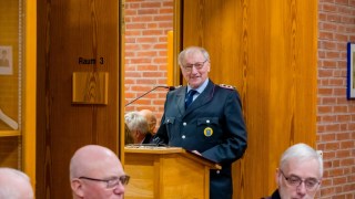 Kreis-Seniorenbeauftragter Heinrich Bodenstab blickte auf ein Veranstaltungsreiches Jahr der Verdener Kreisfeuerwehrsenioren zurück.