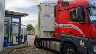 Blick auf die Unfallstelle.