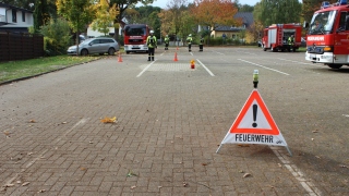 Prüfungsaufgabe: Absichern der Einsatzstelle