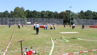 Bei dem A Teil musste ein Löschangriff vorgetragen werden