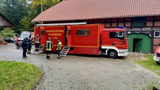 Einsatzleitwagen 2 als Führungsfahrzeug der Kreisfeuerwehrbereitschaft Verden.