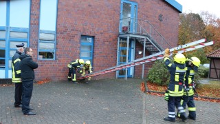 Prüfungsteil Leiteraufbau.