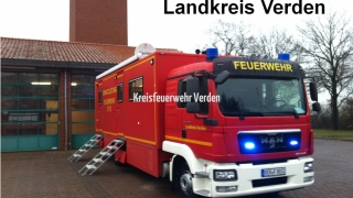 Der Landkreis Verden hält für größere Einsätze und Schadenslagen einen ELW 2 vor, ...